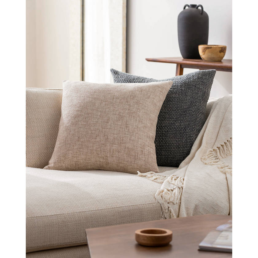 Mindy Neutral Pillow Cover - Becki Owen x Livabliss