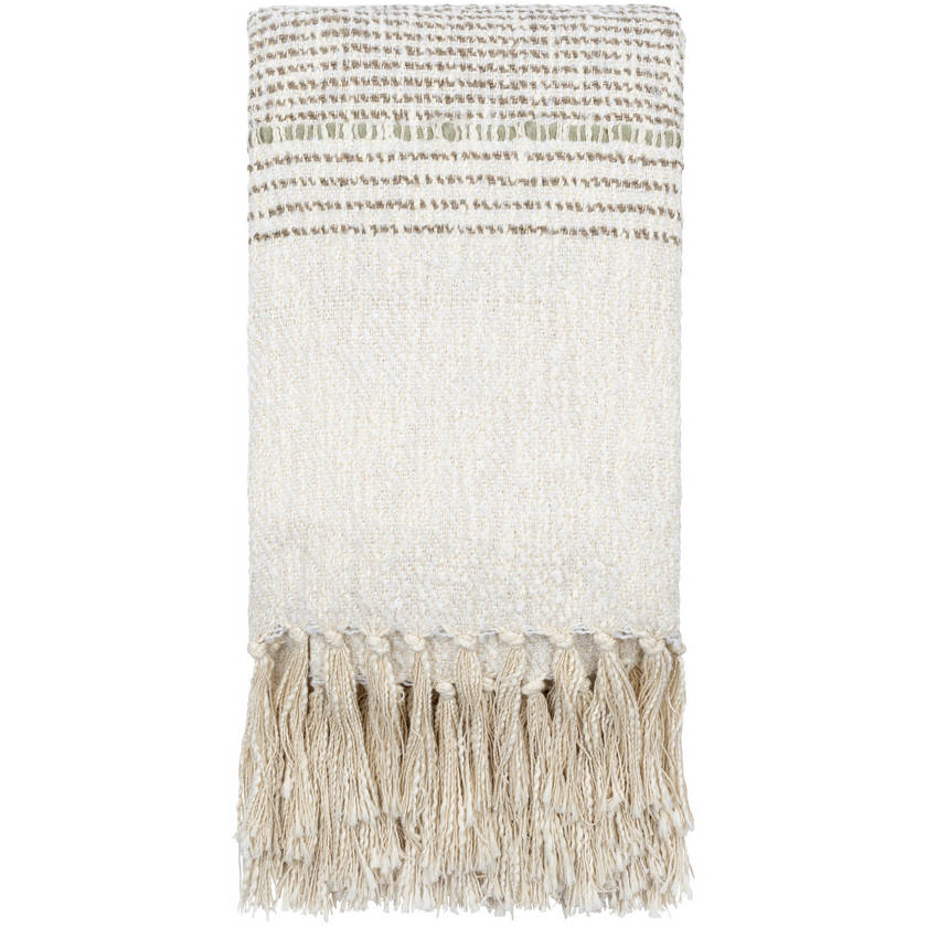 Prolo Light Beige Throw - Becki Owens x Livabliss