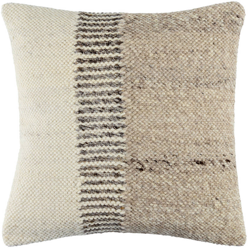 Vijay Light Brown Pillow Cover