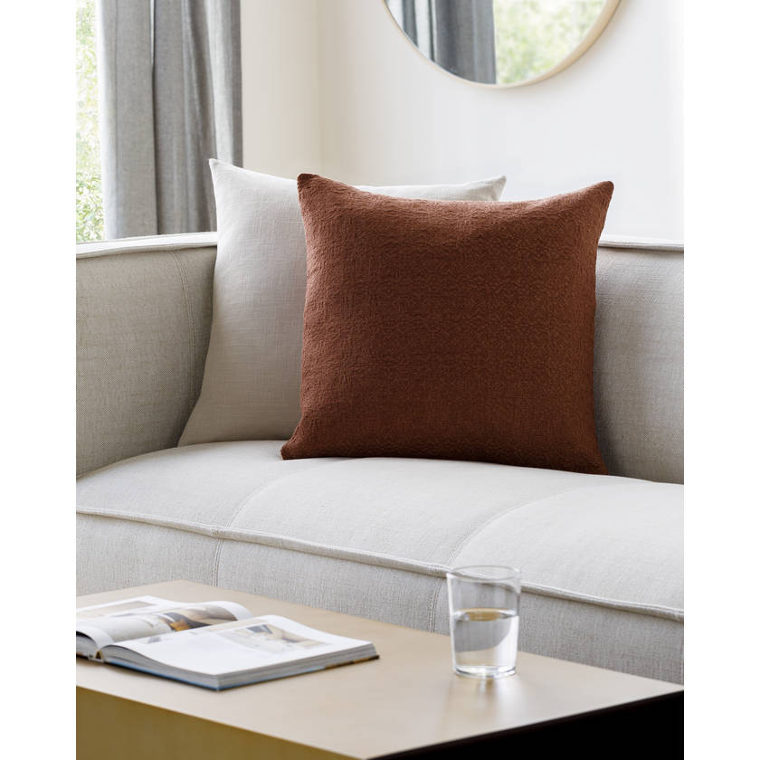 Letisia Burnt Orange Pillow Cover