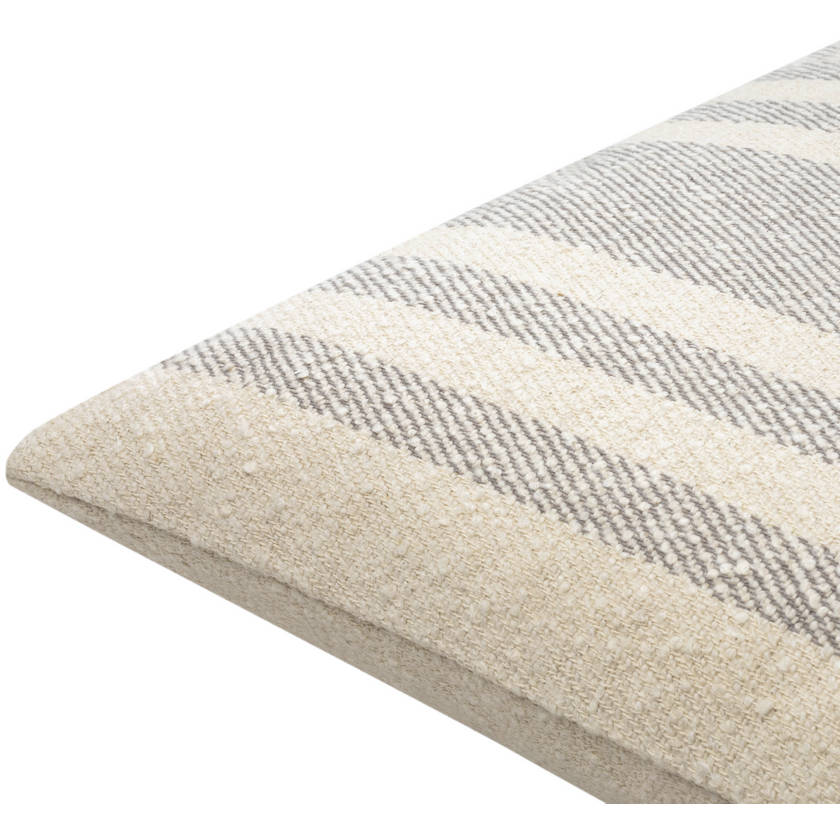 Higginson Light Silver Pillow Cover