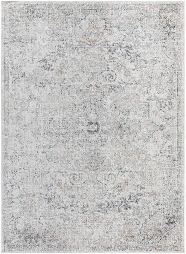 Olivia Traditional Medium Gray Area Rug