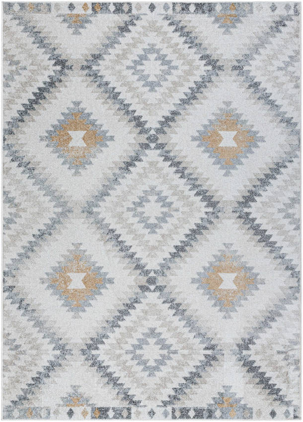 Kwartier Rustic Medium Gray Area Rug