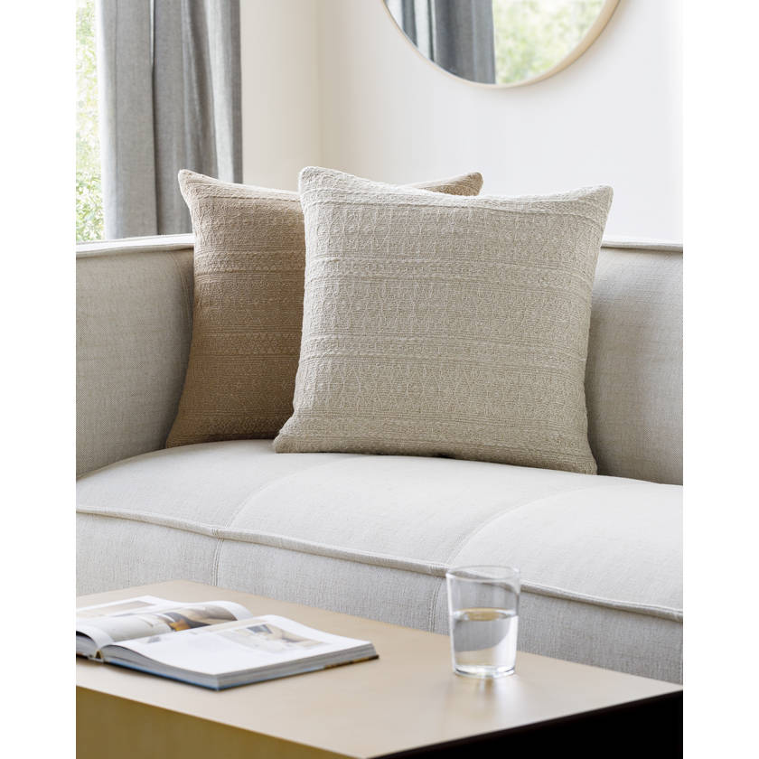 Shalandra Ivory Pillow Cover
