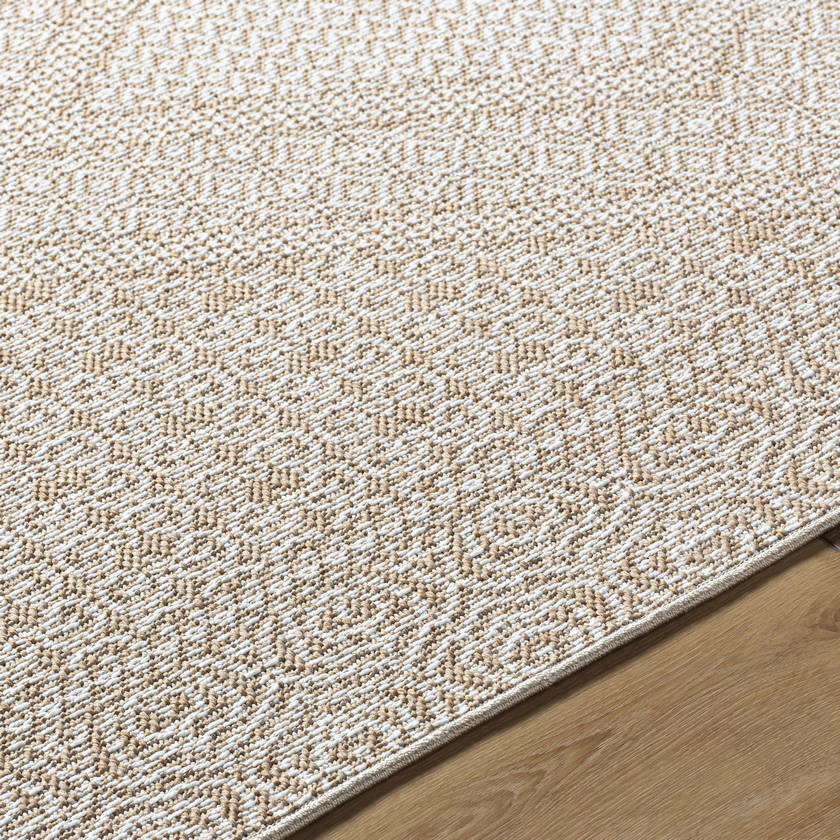Reana Cottage White/Tan Area Rug