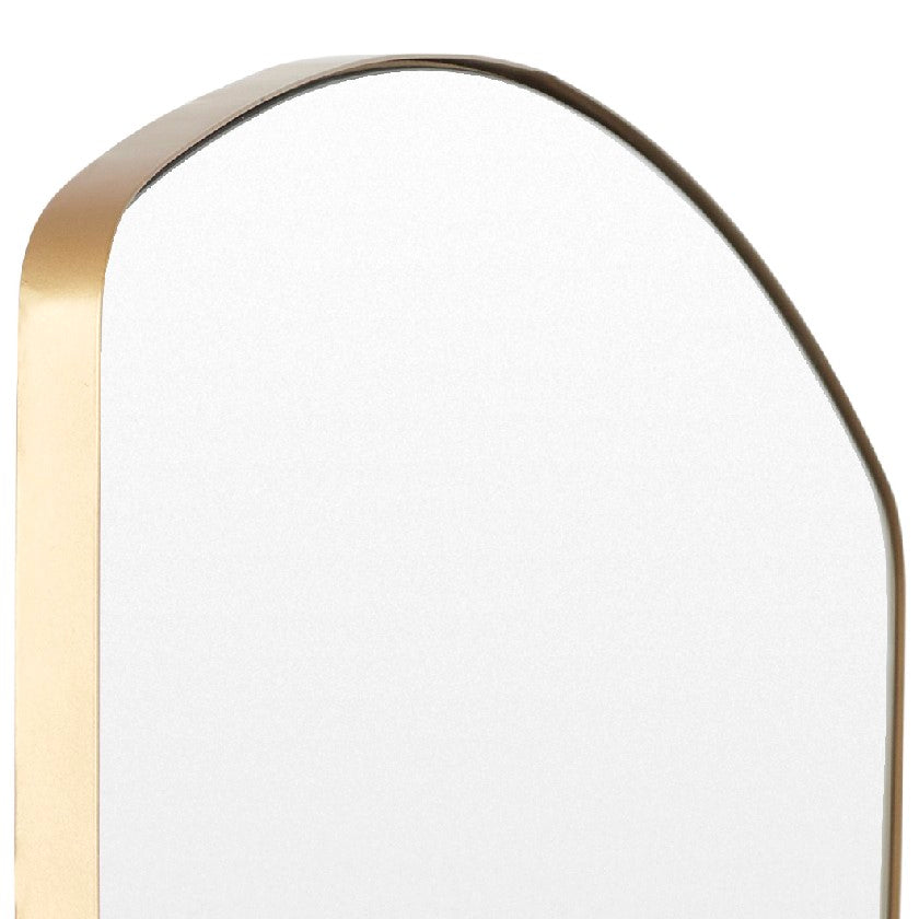 Lino Modern Gold Wall Mirror