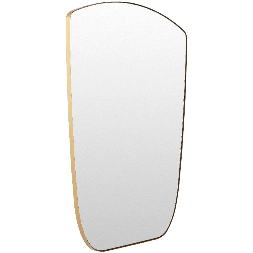 Lino Modern Gold Wall Mirror