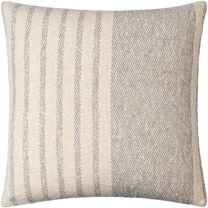 Elsy Metallic - Silver Pillow Cover