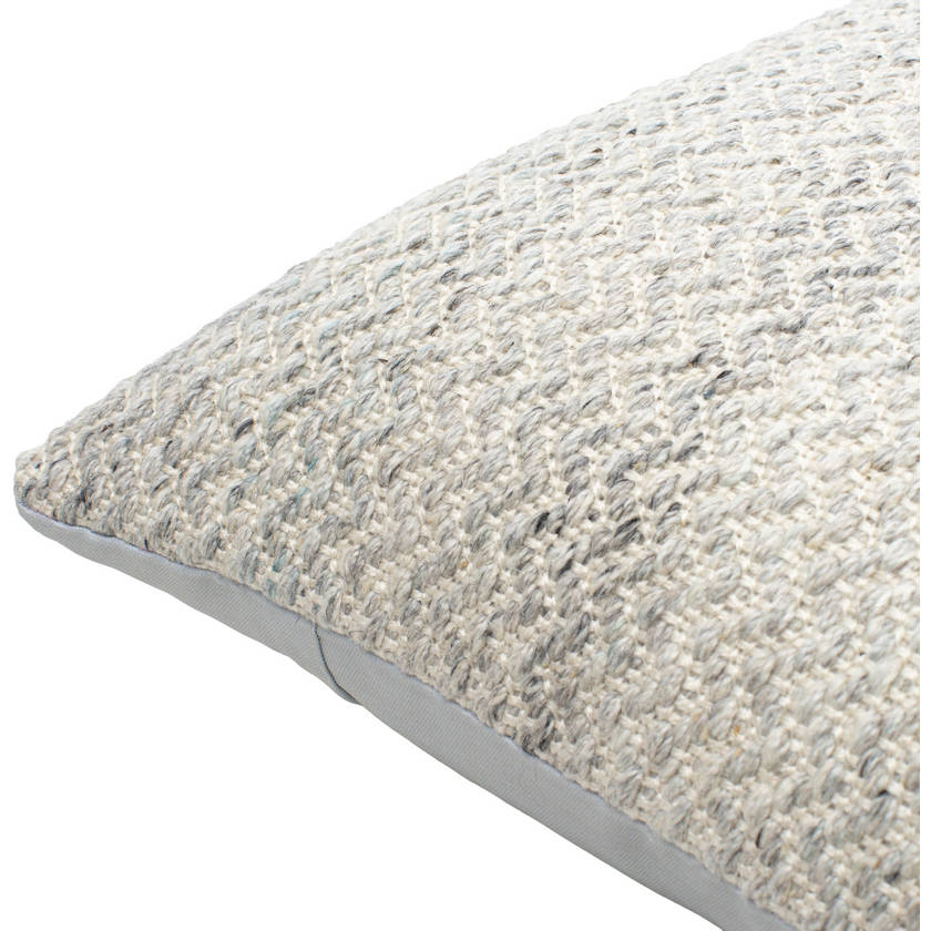 Crispin Light Gray Pillow Cover