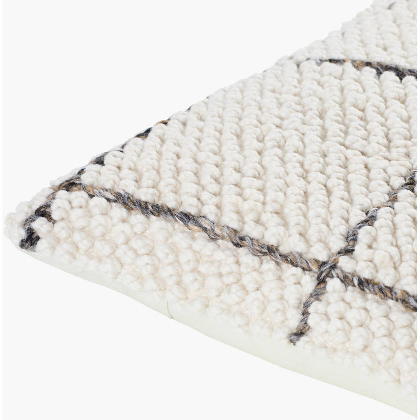 Tisheena Off-White Pillow Cover