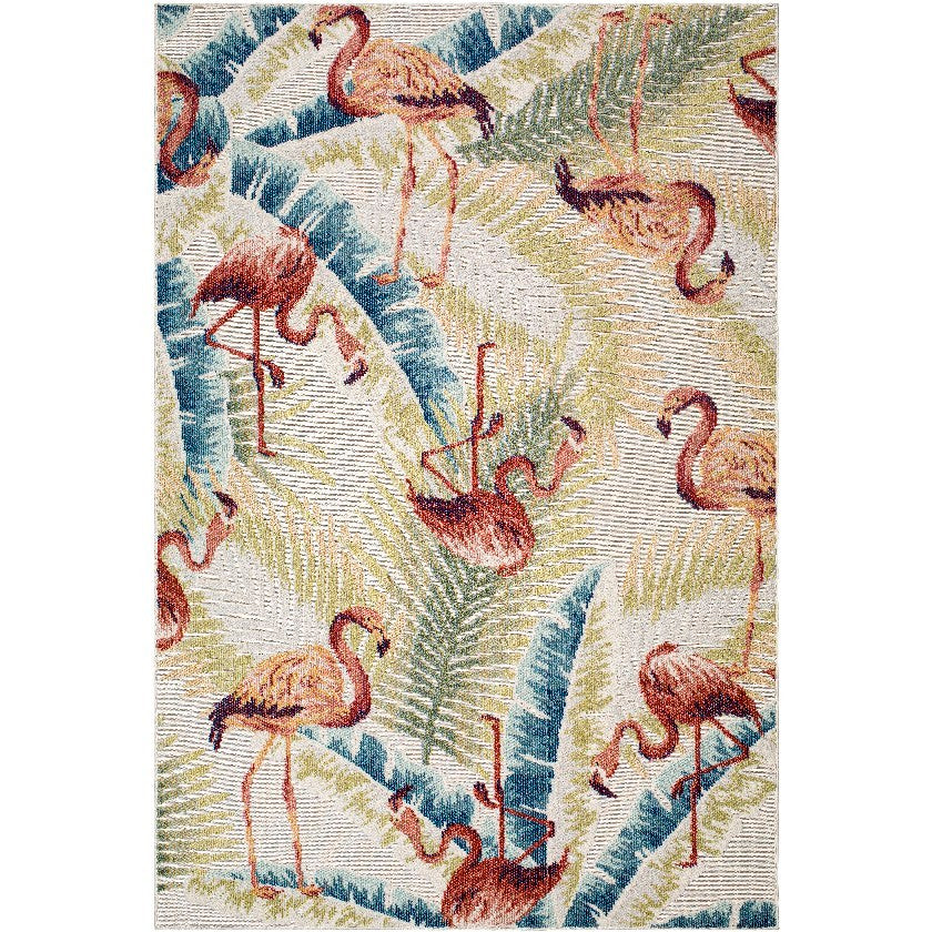 Shafiq Coastal Olive Area Rug