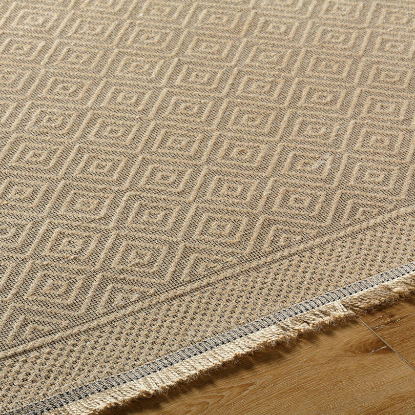 Tang Cottage Tan Washable Area Rug