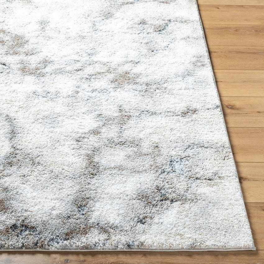 Bonfield Modern Light Silver Area Rug