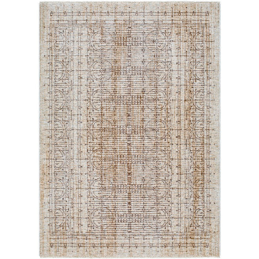 Arline Bohemian/Global Khaki Area Rug