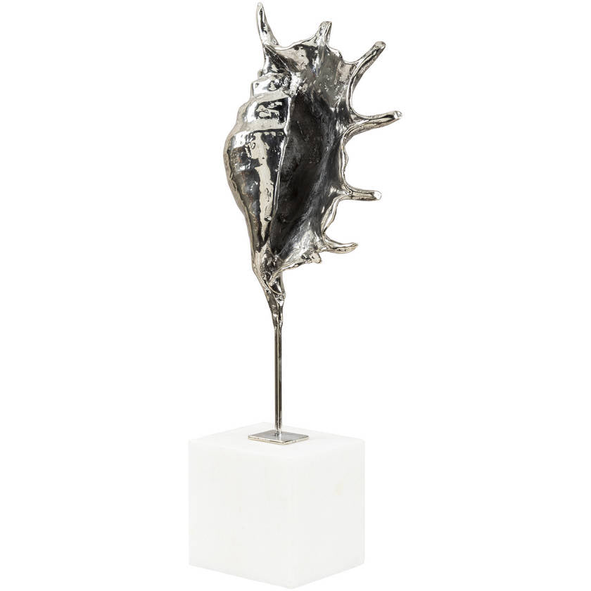 Neesa Metallic - Silver Decorative Sculpture