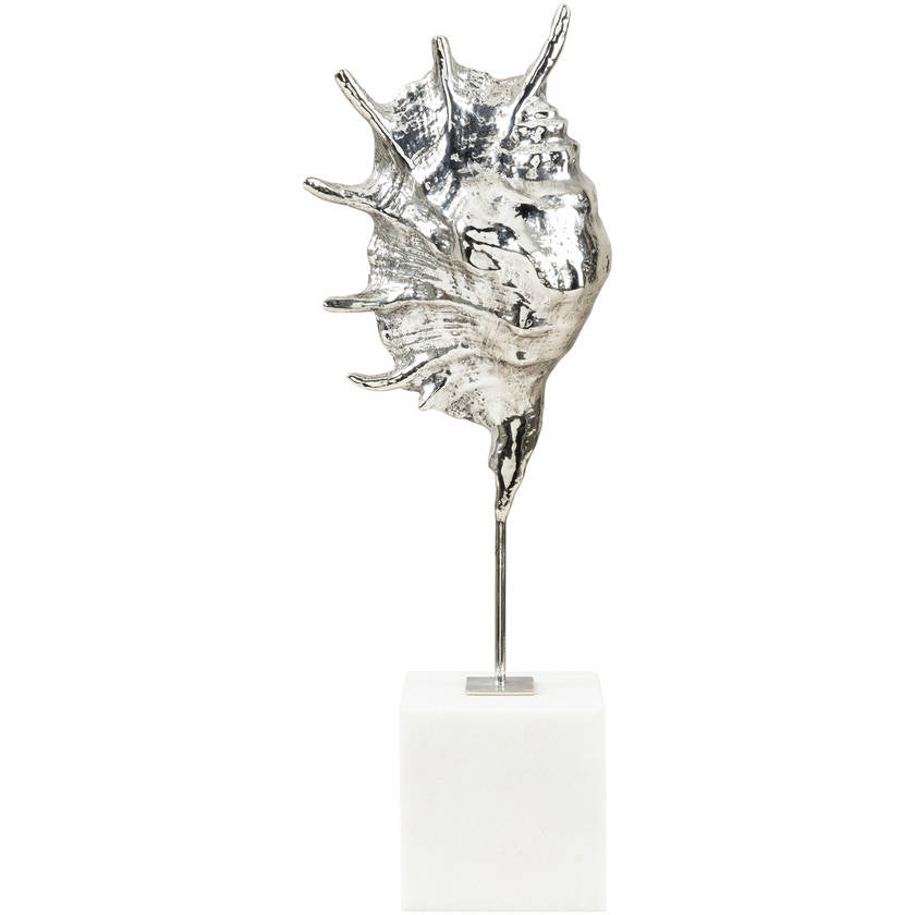 Neesa Metallic - Silver Decorative Sculpture