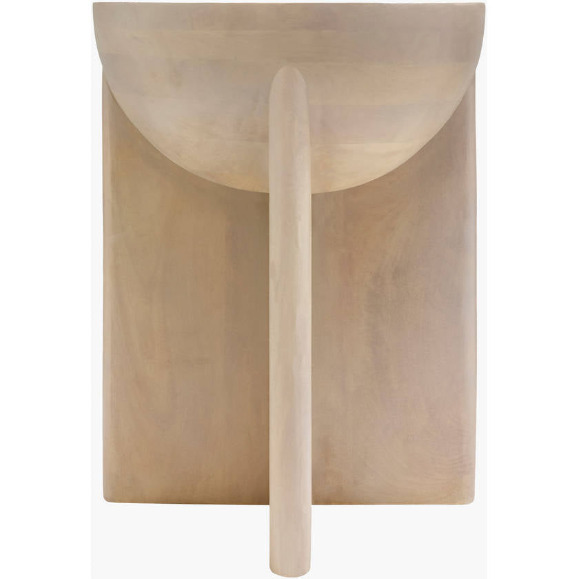 Rozina Ivory/Brown End Table