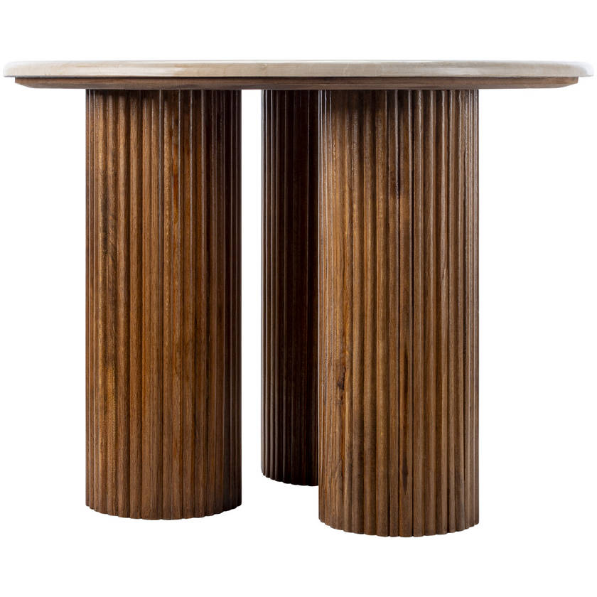 Husken Ivory End Table