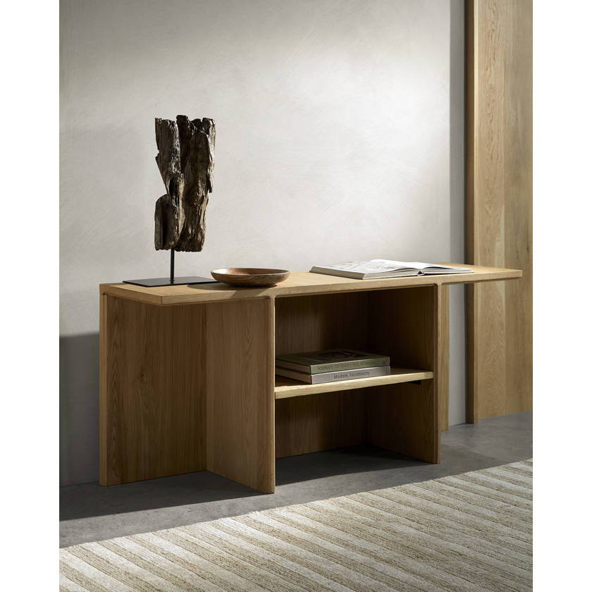 Princeston Brown Console Table