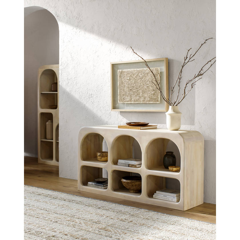 Sapan Ivory Console Table