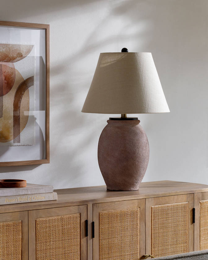 Corky Traditional Wheat Table Lamp