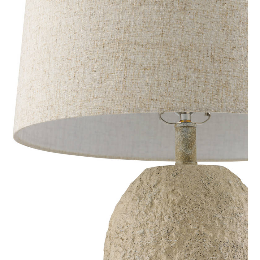 Malinda Global White/Wheat Table Lamp