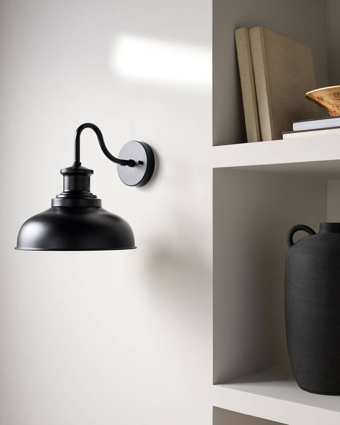 Jeramiah Traditional Black Wall Sconces
