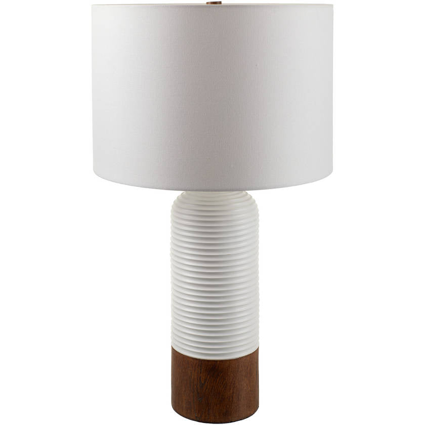 Gerri Traditional White Table Lamp