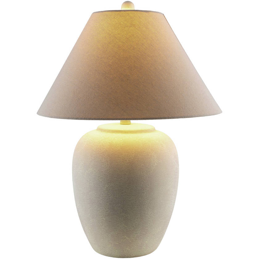 Sopheak Traditional White Table Lamp