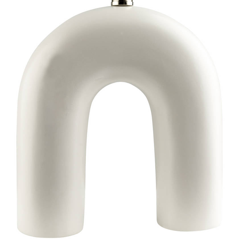 Quenten Global White Table Lamp