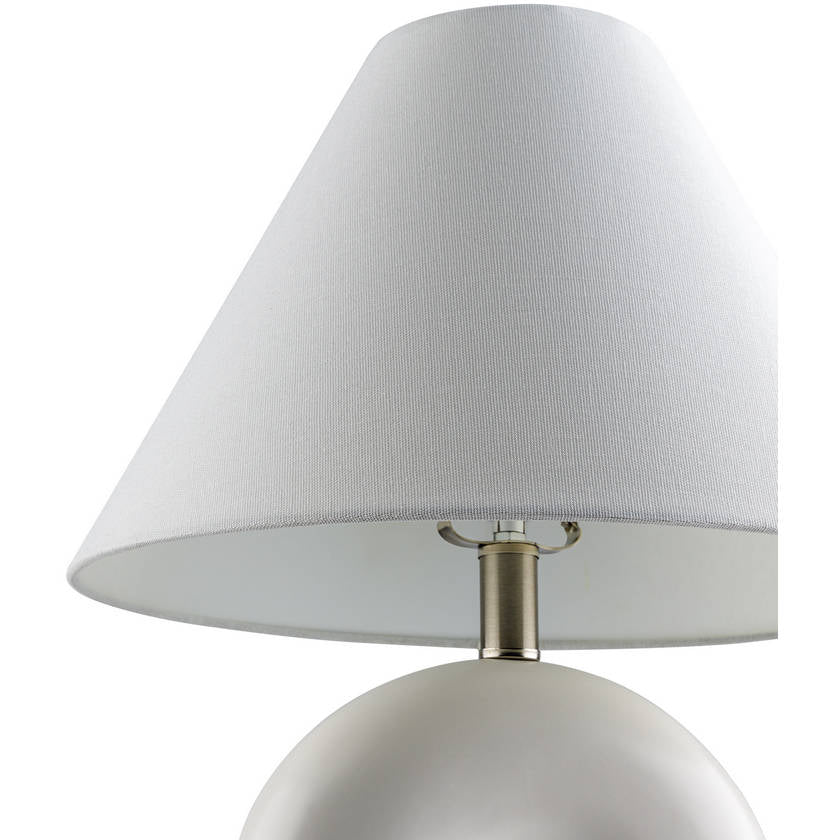 Quenten Global White Table Lamp