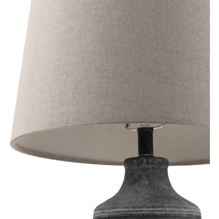 Joy Traditional Light Gray Table Lamp