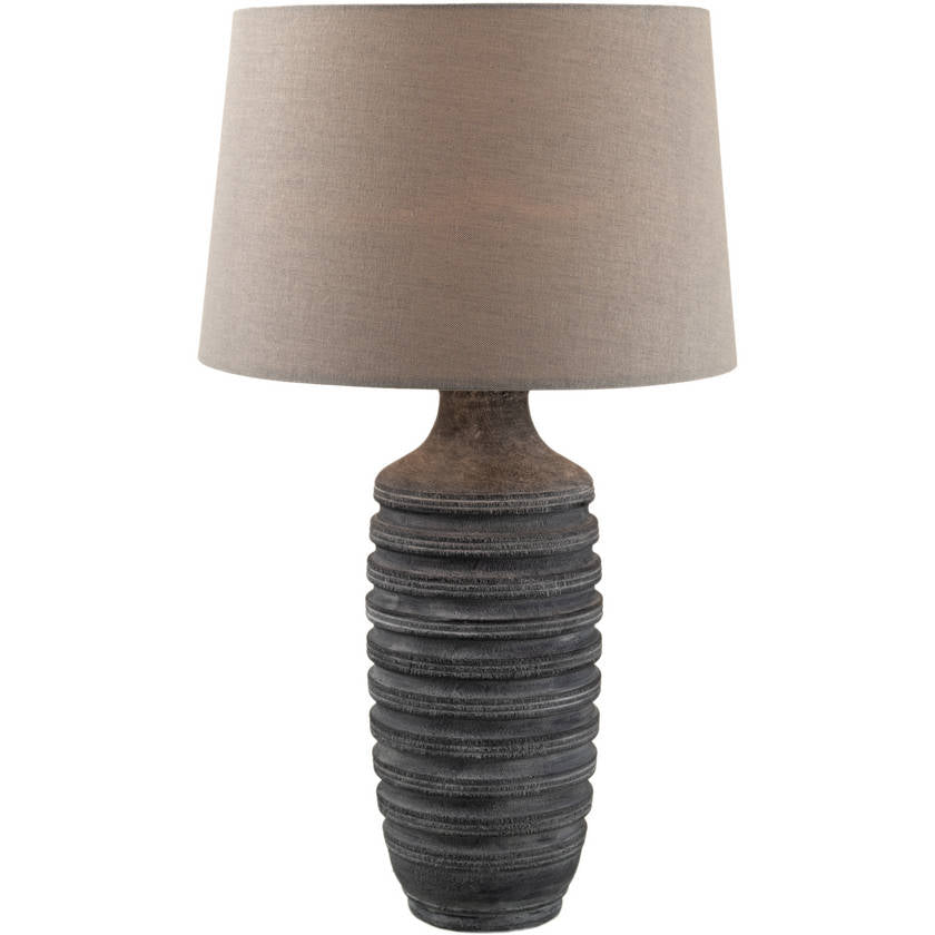 Joy Traditional Light Gray Table Lamp