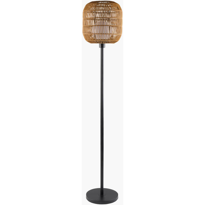 Keithsburg Global Brown Floor Lamp