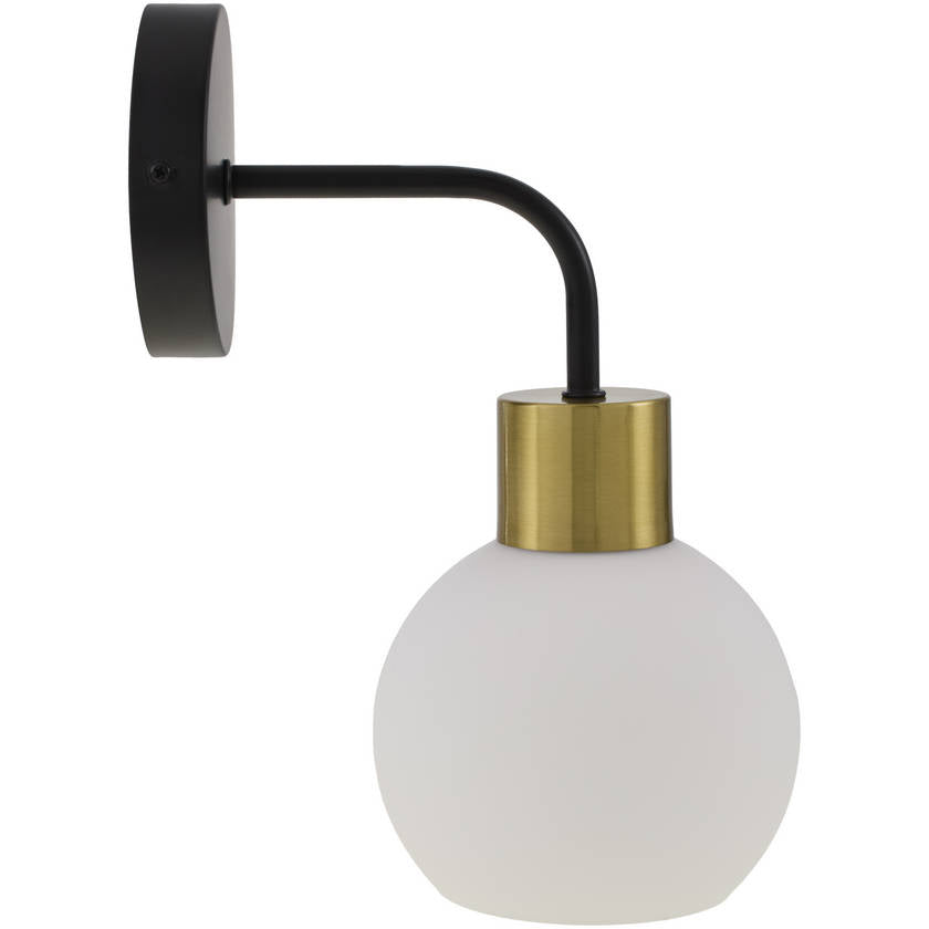 Raymundo Traditional Black/White Wall Sconces