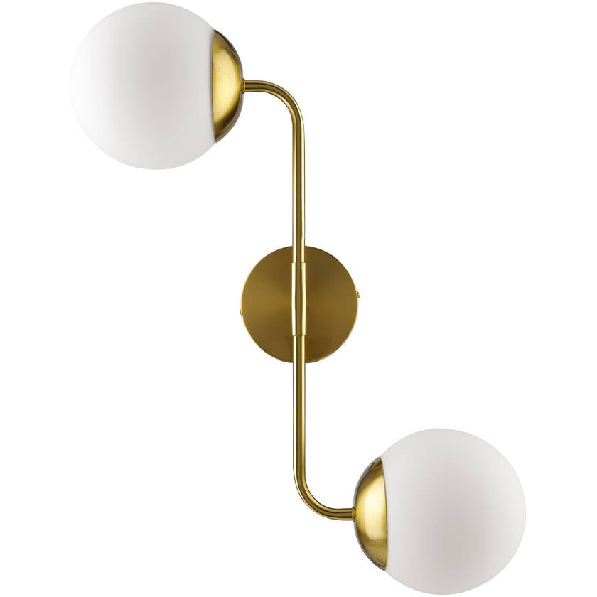 Jonatha Traditional Metallic - Brass Wall Sconces