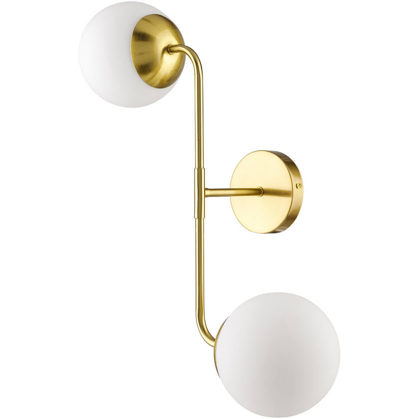 Jonatha Traditional Metallic - Brass Wall Sconces