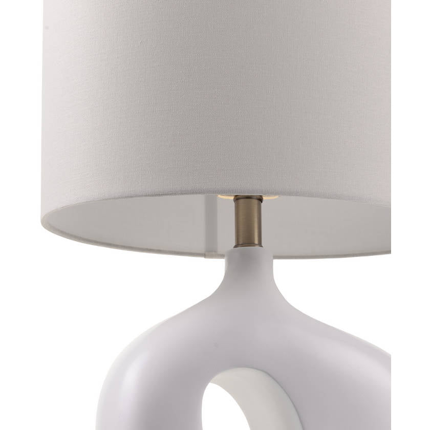 Latesa Traditional White Table Lamp