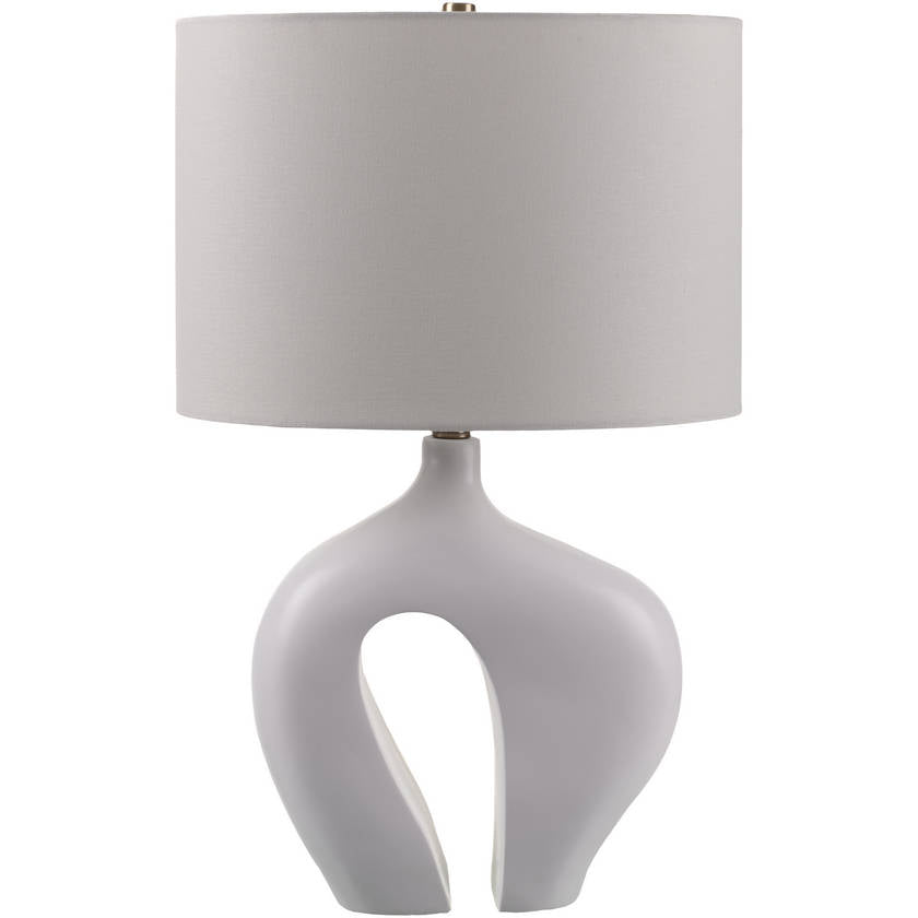 Latesa Traditional White Table Lamp