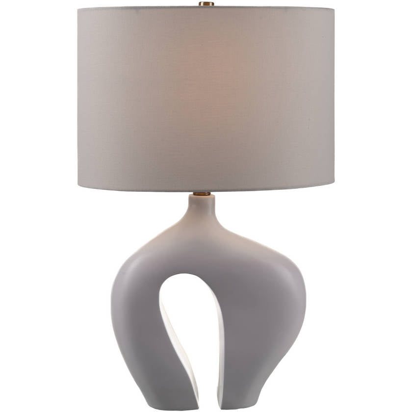 Latesa Traditional White Table Lamp