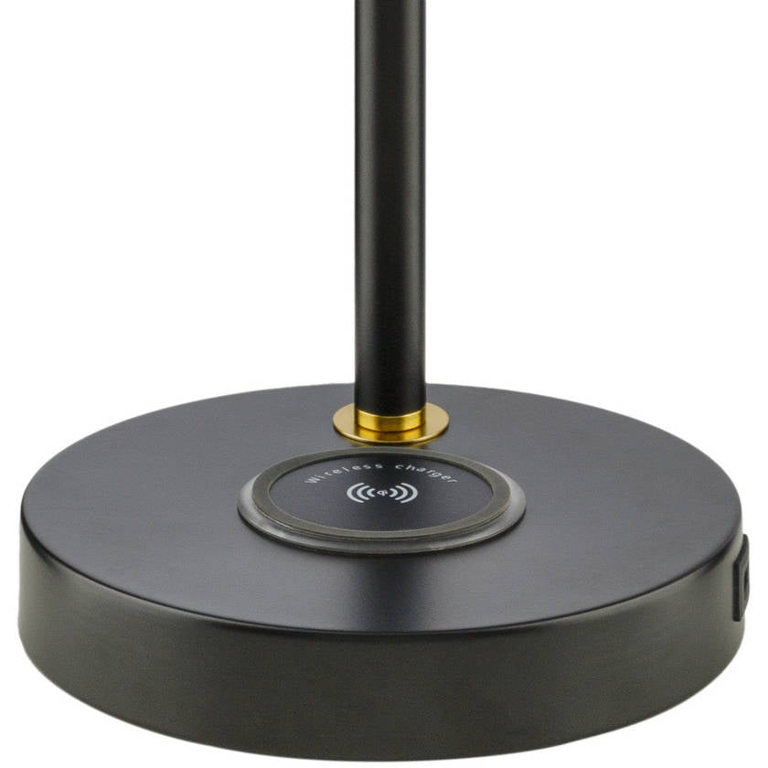 Lizza Traditional Black Table Lamp