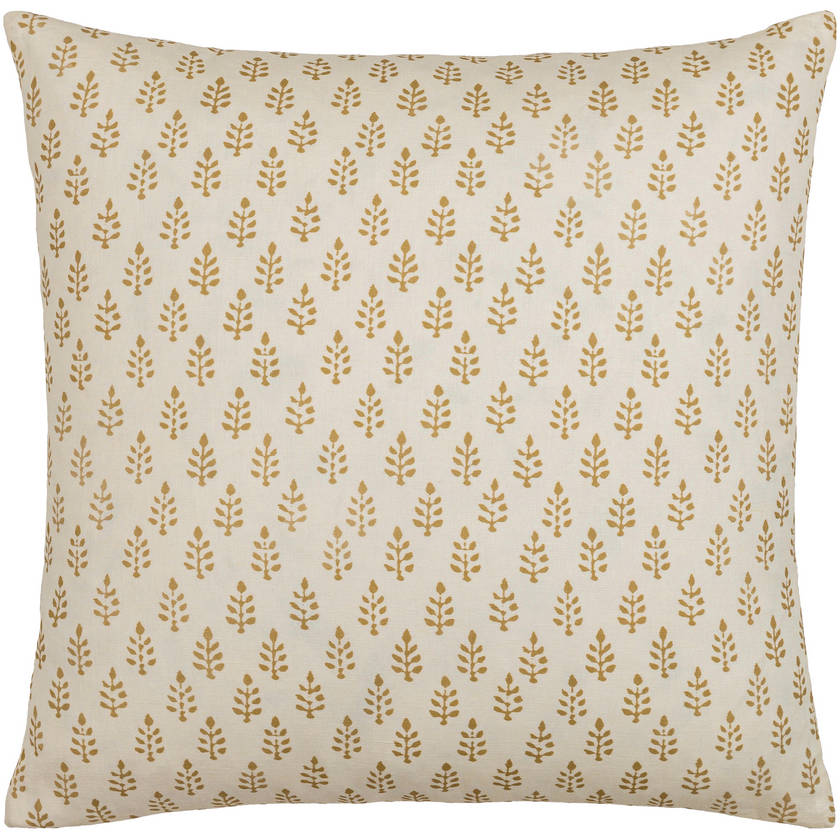 Ariele Cream/Mustard Pillow Cover