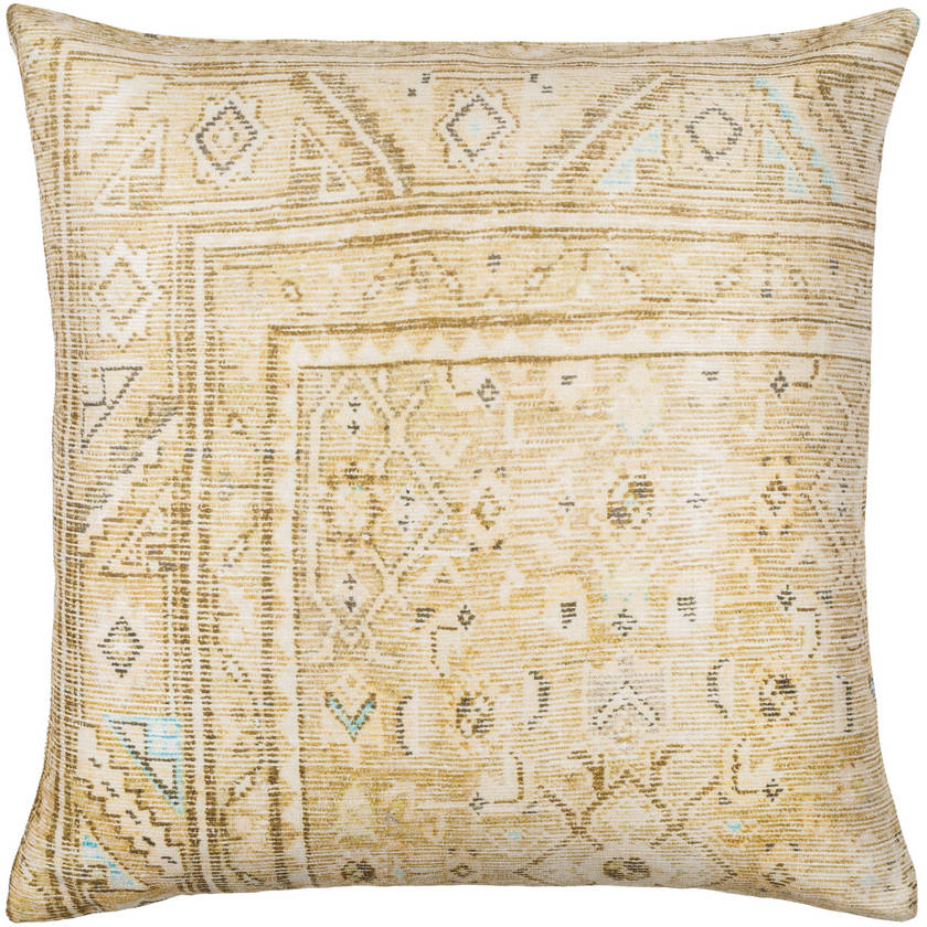 Daneshia Beige/Tan Pillow Cover