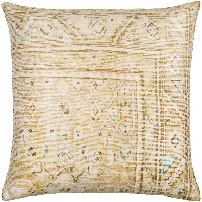 Daneshia Beige/Tan Pillow Cover