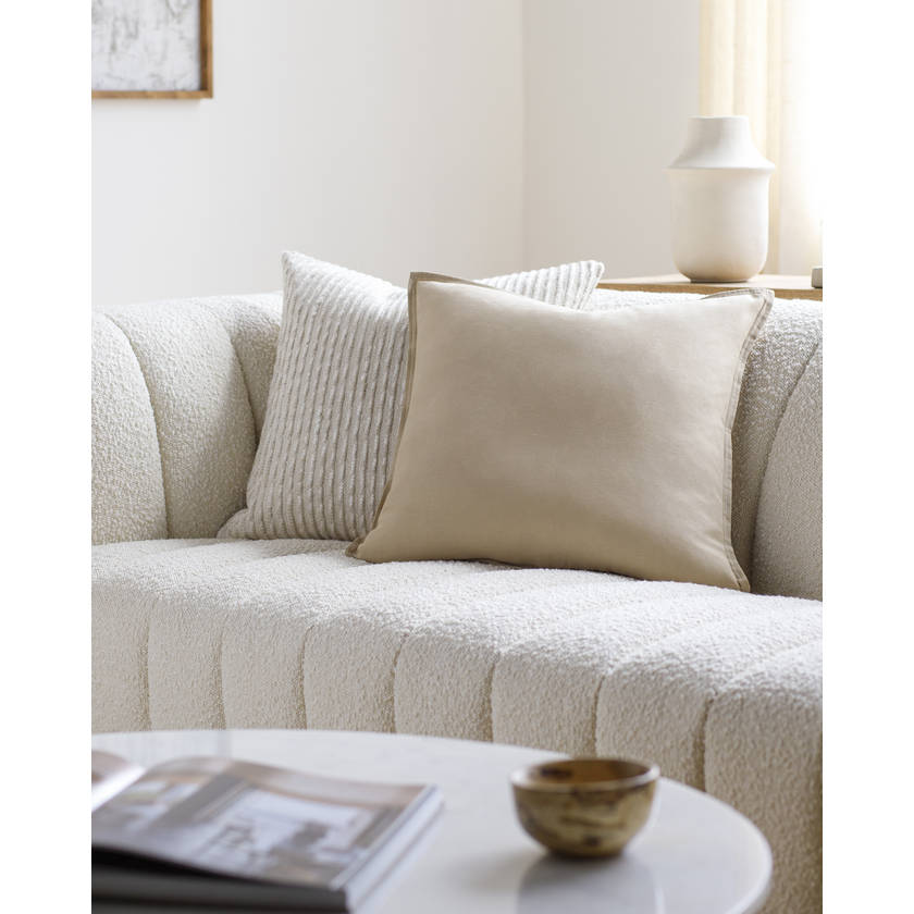 Kaytlin Tan Pillow Cover