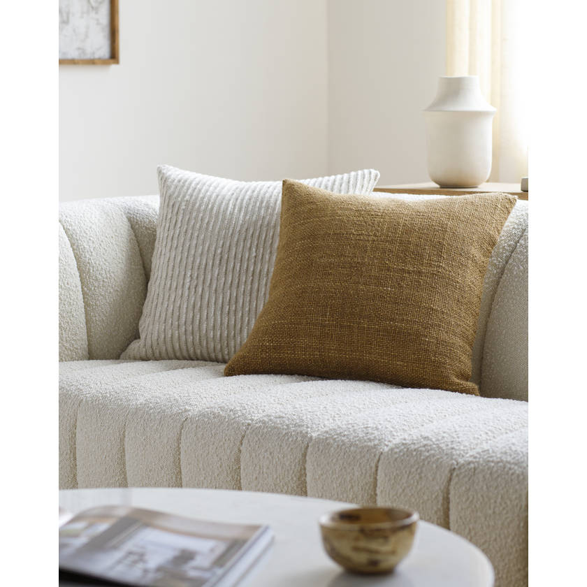 Shantai Medium Brown Pillow Cover