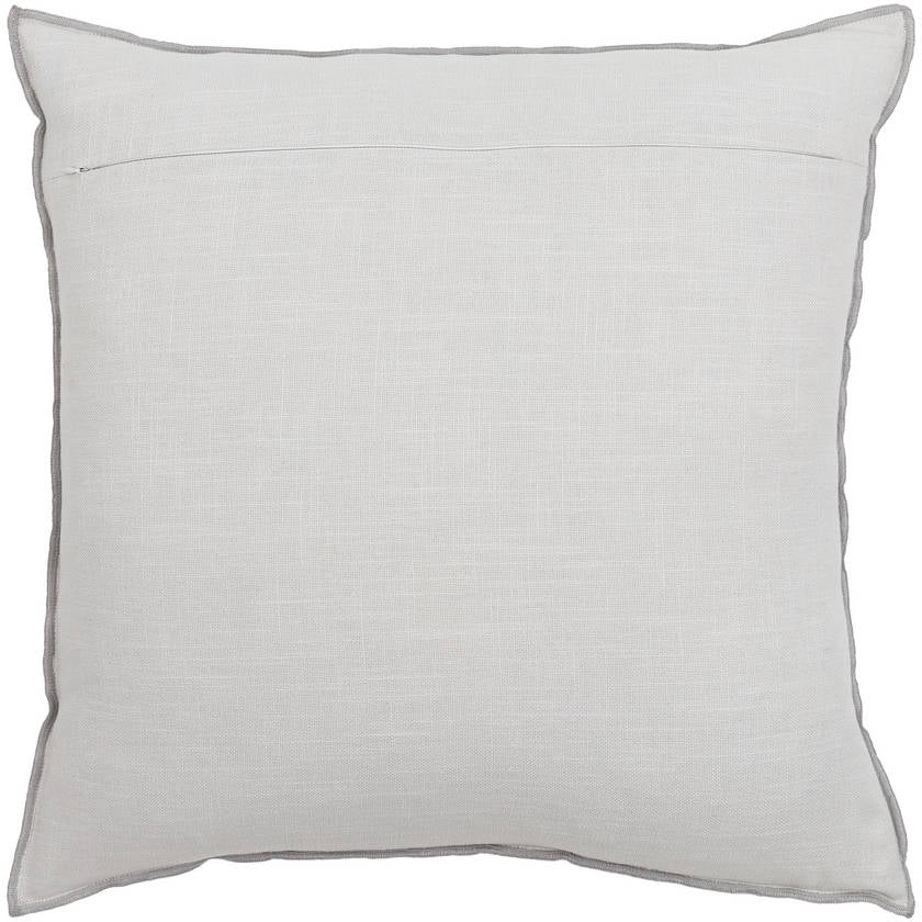 Christine Light Gray Pillow Cover