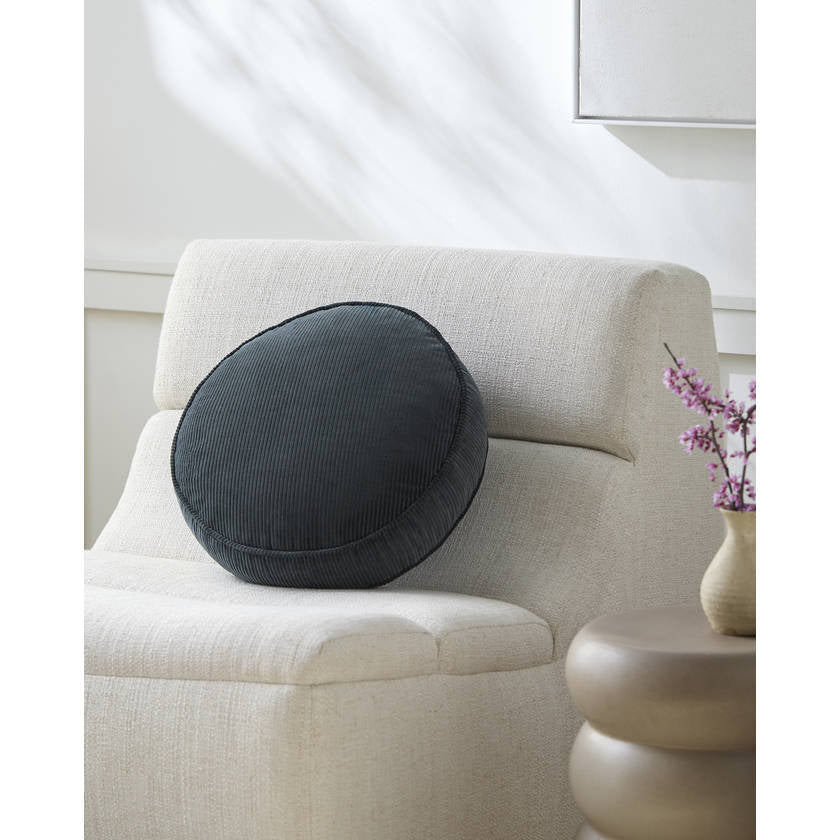 Ahna Charcoal Pillow Cover