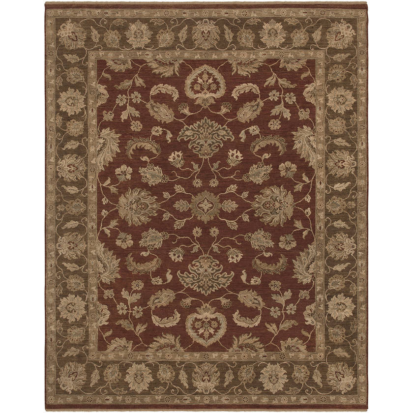 Sharin Modern Brown Area Rug