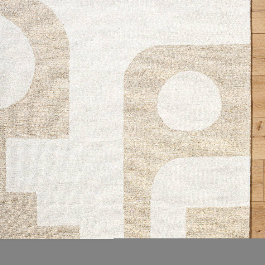 Duc Modern Cream Area Rug